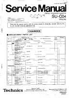 Technics - SUC-04 - Service manual 